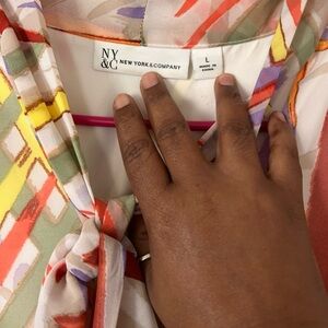 New York & Company Colorful Dress